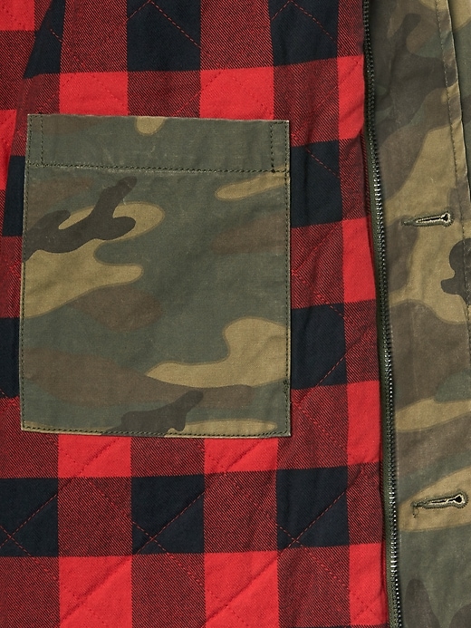 Image number 7 showing, Camo field jacket