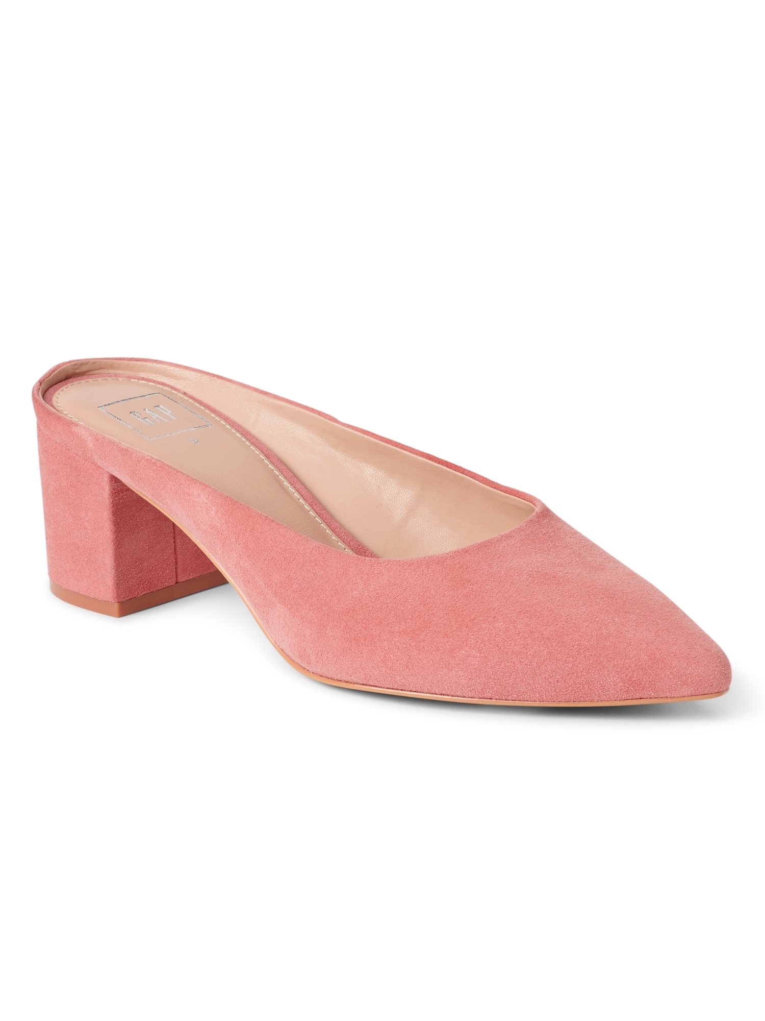 Simply Be Wide Fit soft padded mules in pink