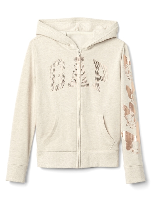 Image number 1 showing, GapKids &#124 Disney Logo Hoodie Sweatshirt