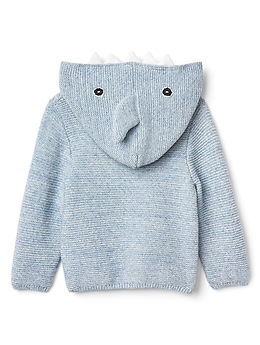 Shark Garter Hoodie Sweater Gap