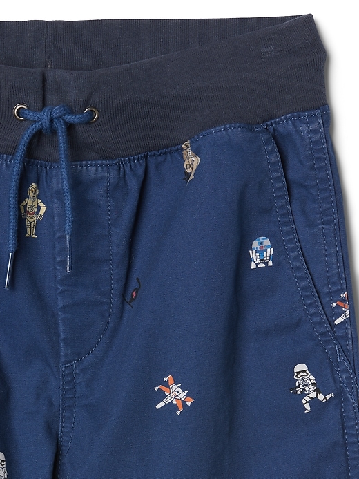 Image number 4 showing, GapKids &#124 Star Wars&#153 8.5" Pull-On Shorts