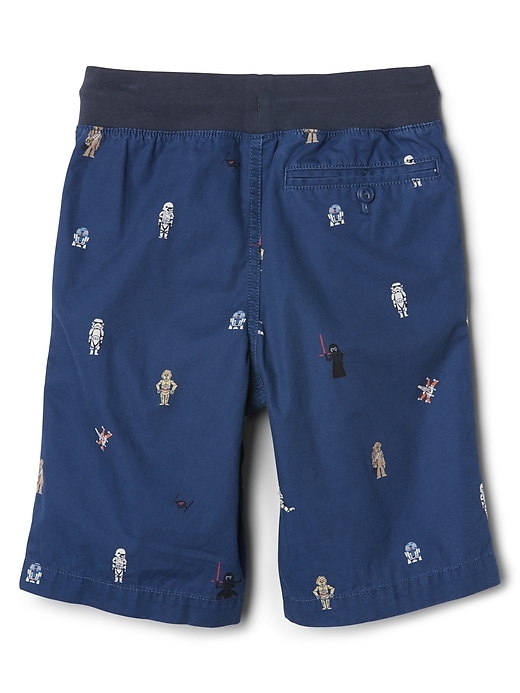 Image number 3 showing, GapKids &#124 Star Wars&#153 8.5" Pull-On Shorts