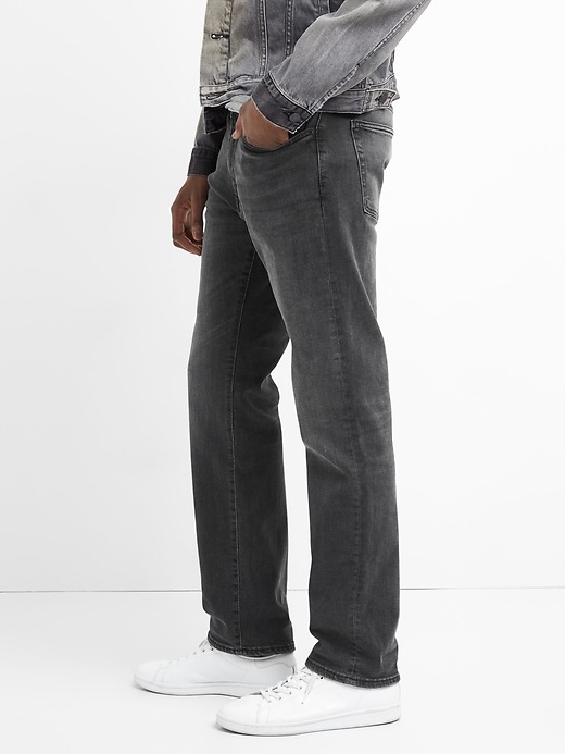 Image number 5 showing, Slim Straight Jeans With Gapflex