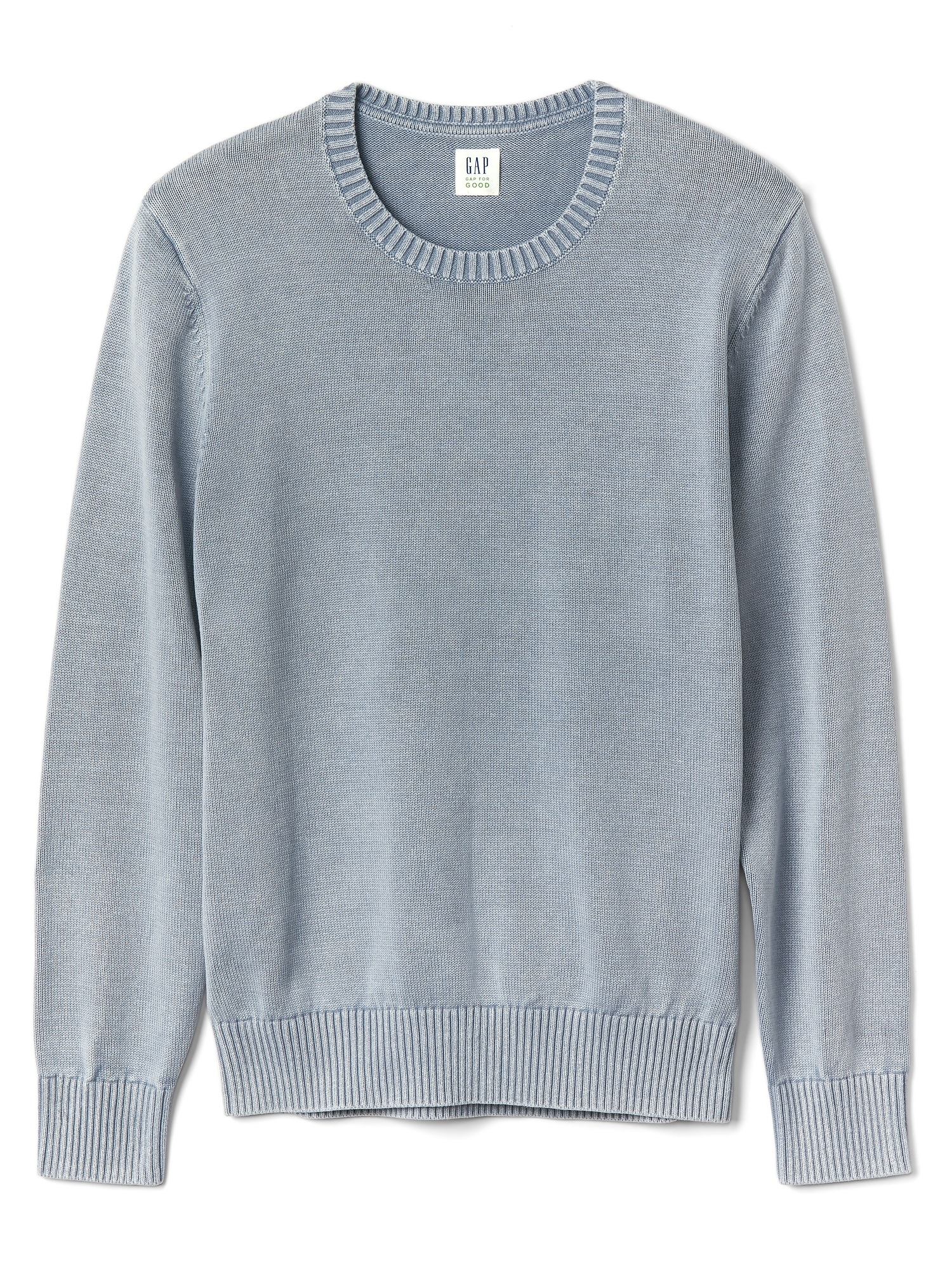 Pullover Crewneck Sweater in Combed Cotton | Gap