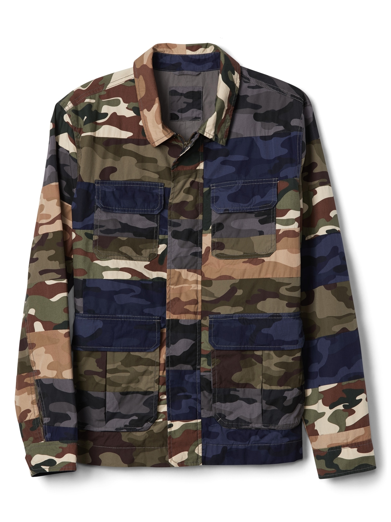 Gap camo deals jacket