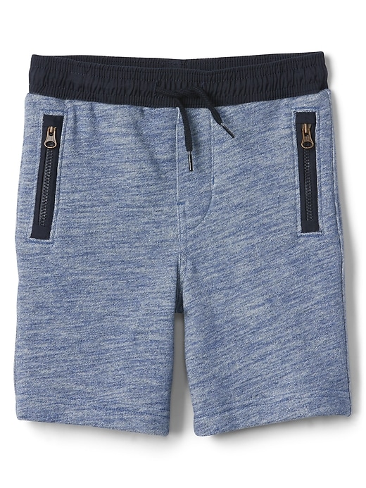 View large product image 1 of 1. Pull-On Shorts in French Terry