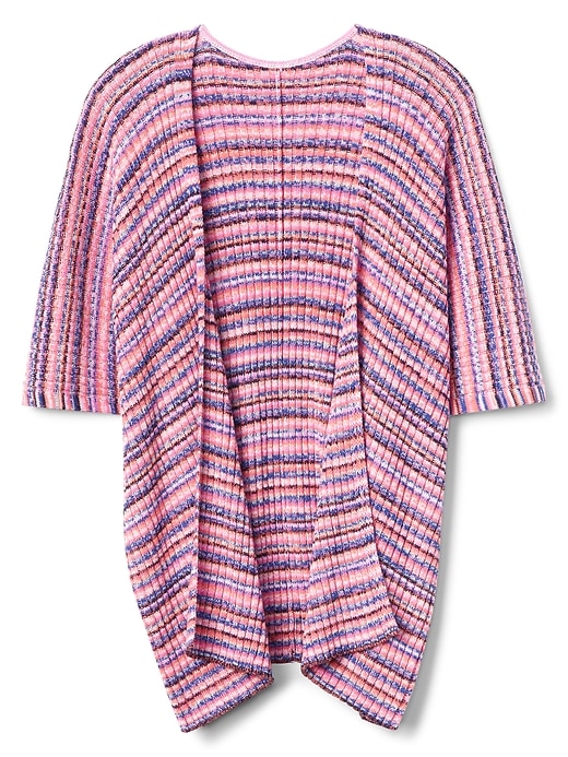 Image number 6 showing, Stripe Open-Front Cardigan Sweater