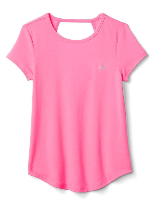 View large product image 1 of 1. GapFit Kids Breathe T-Shirt