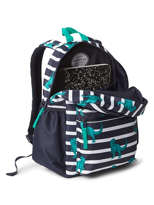 Image number 2 showing, Stripe Dino Junior Backpack