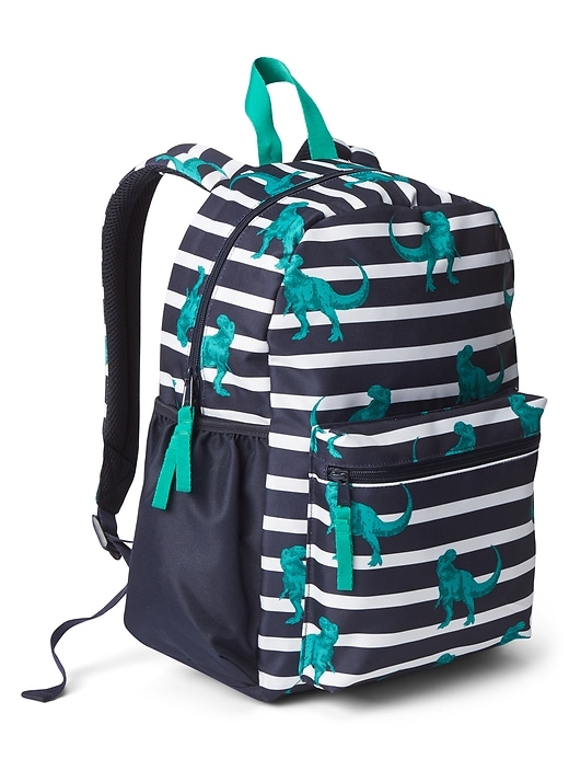 Image number 1 showing, Stripe Dino Junior Backpack