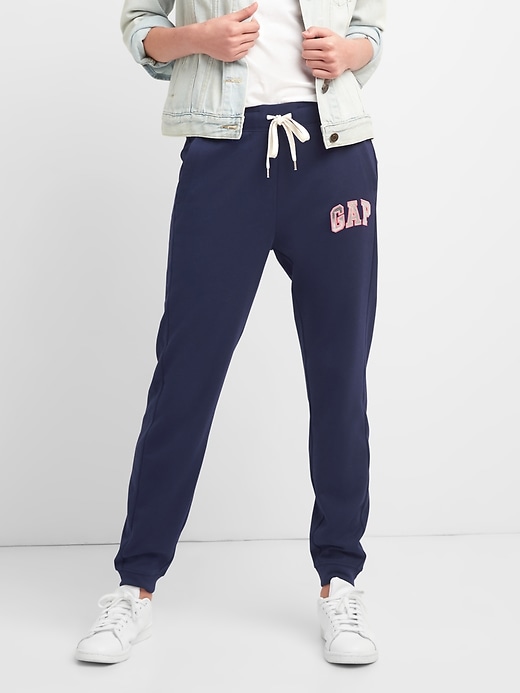 Image number 1 showing, Metallic Gap Logo Joggers in French Terry