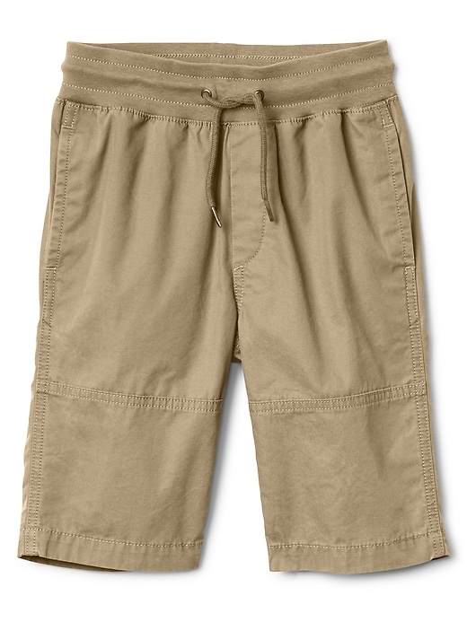 Canvas pull-on shorts | Gap