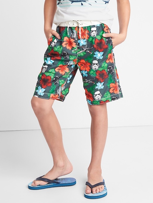 Image number 2 showing, GapKids &#124 Star Wars&#153 Board Shorts