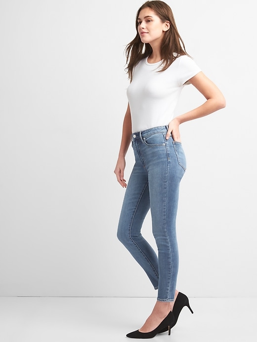 Image number 3 showing, Washwell High Rise Curvy True Skinny Jeans