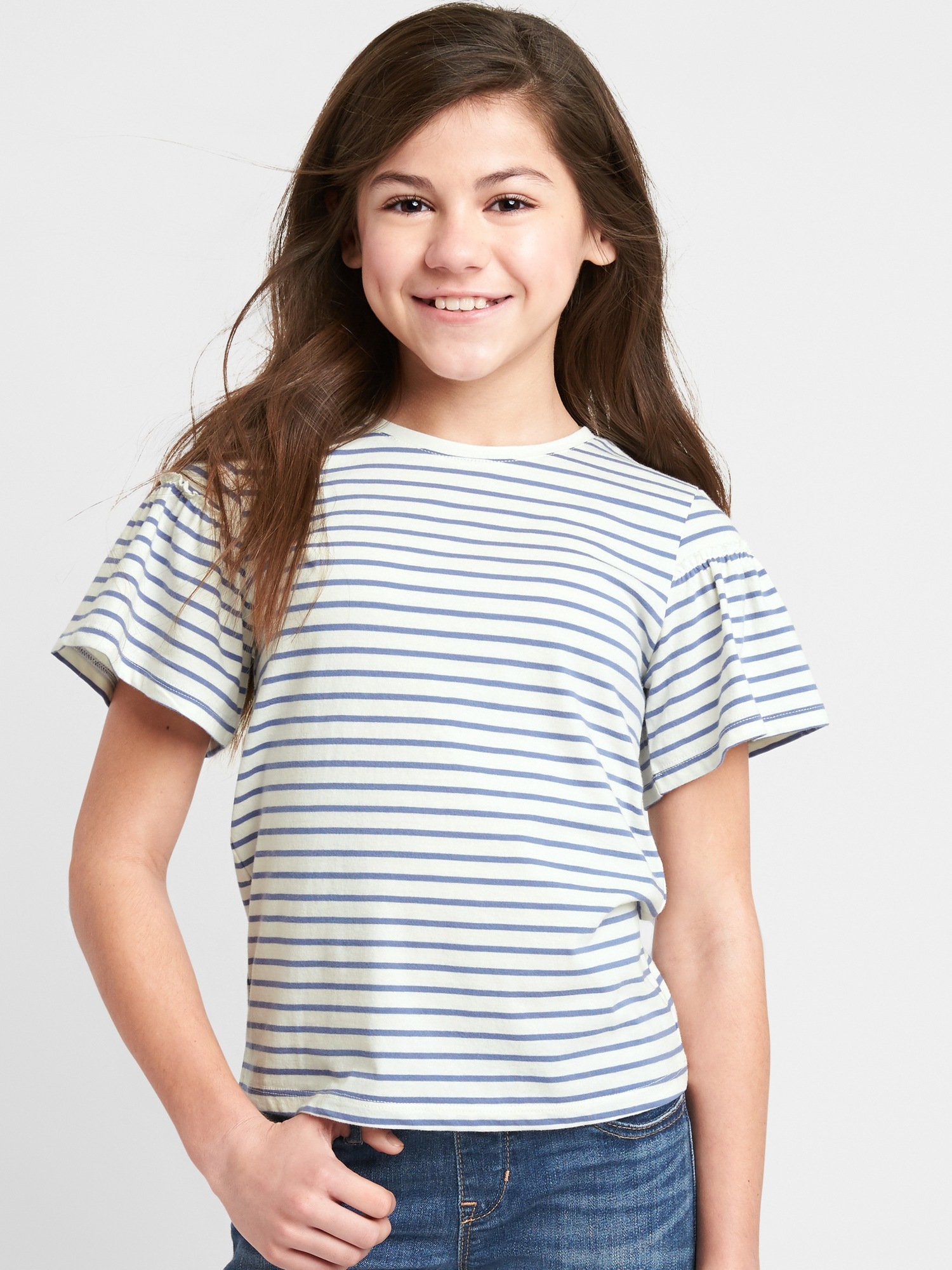 Flutter Sleeve T-Shirt | Gap