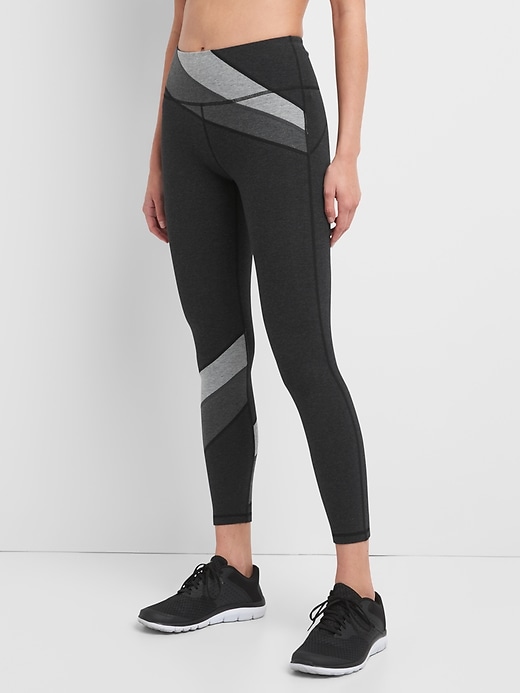 View large product image 1 of 1. GFast Spliced Leggings in Performance Cotton