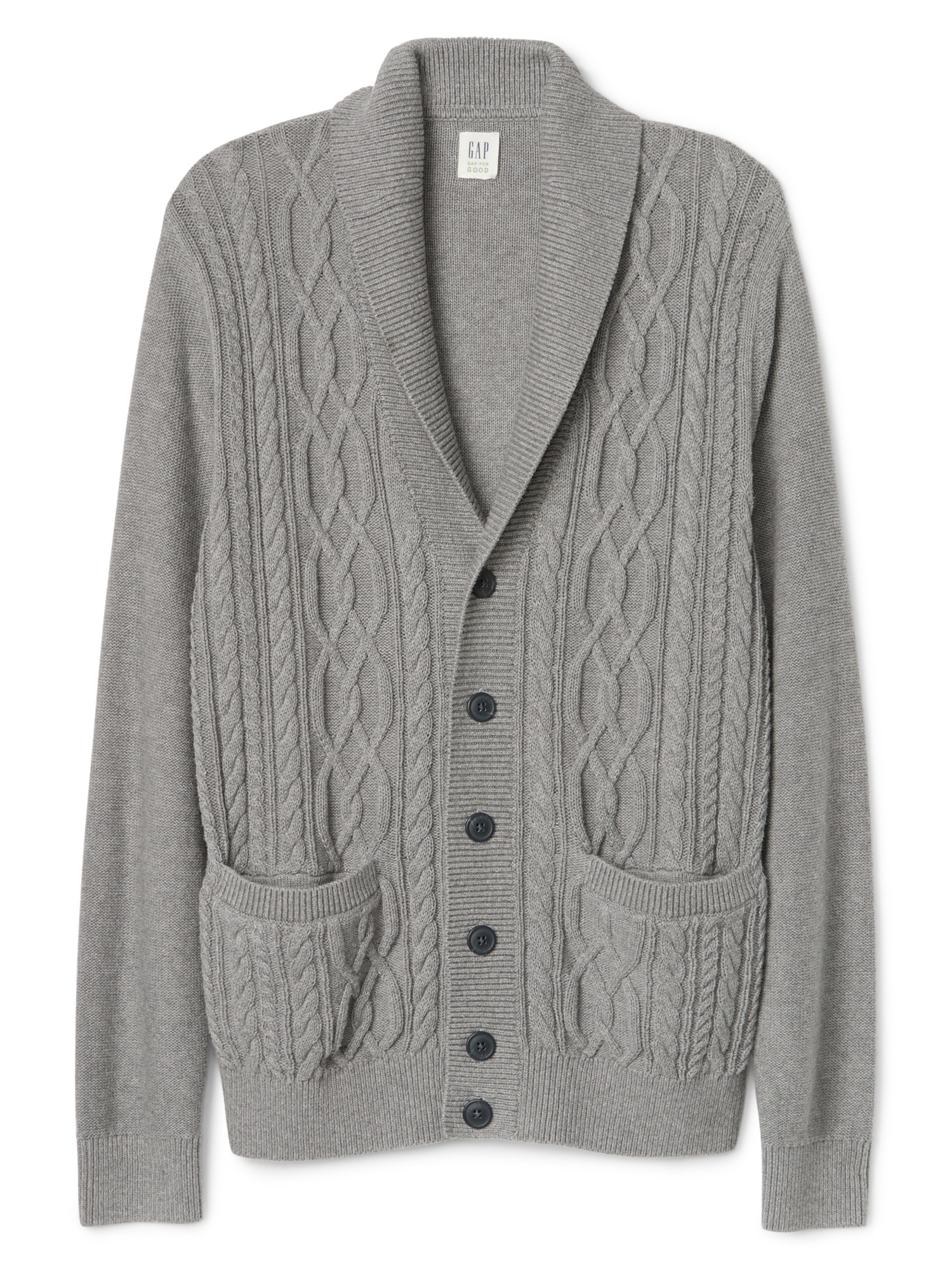 Gap shawl collar on sale cardigan