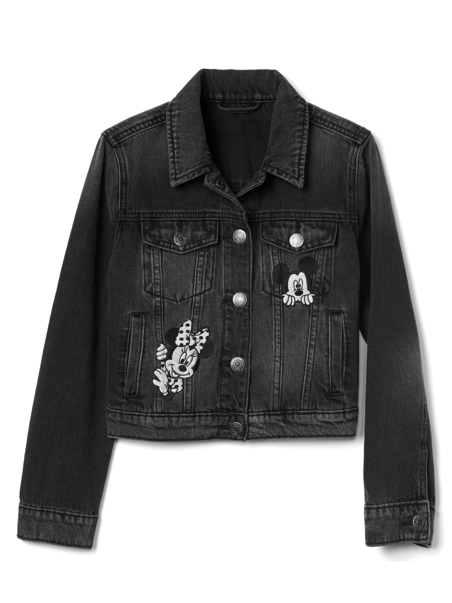 Mickey mouse jean on sale jacket gap