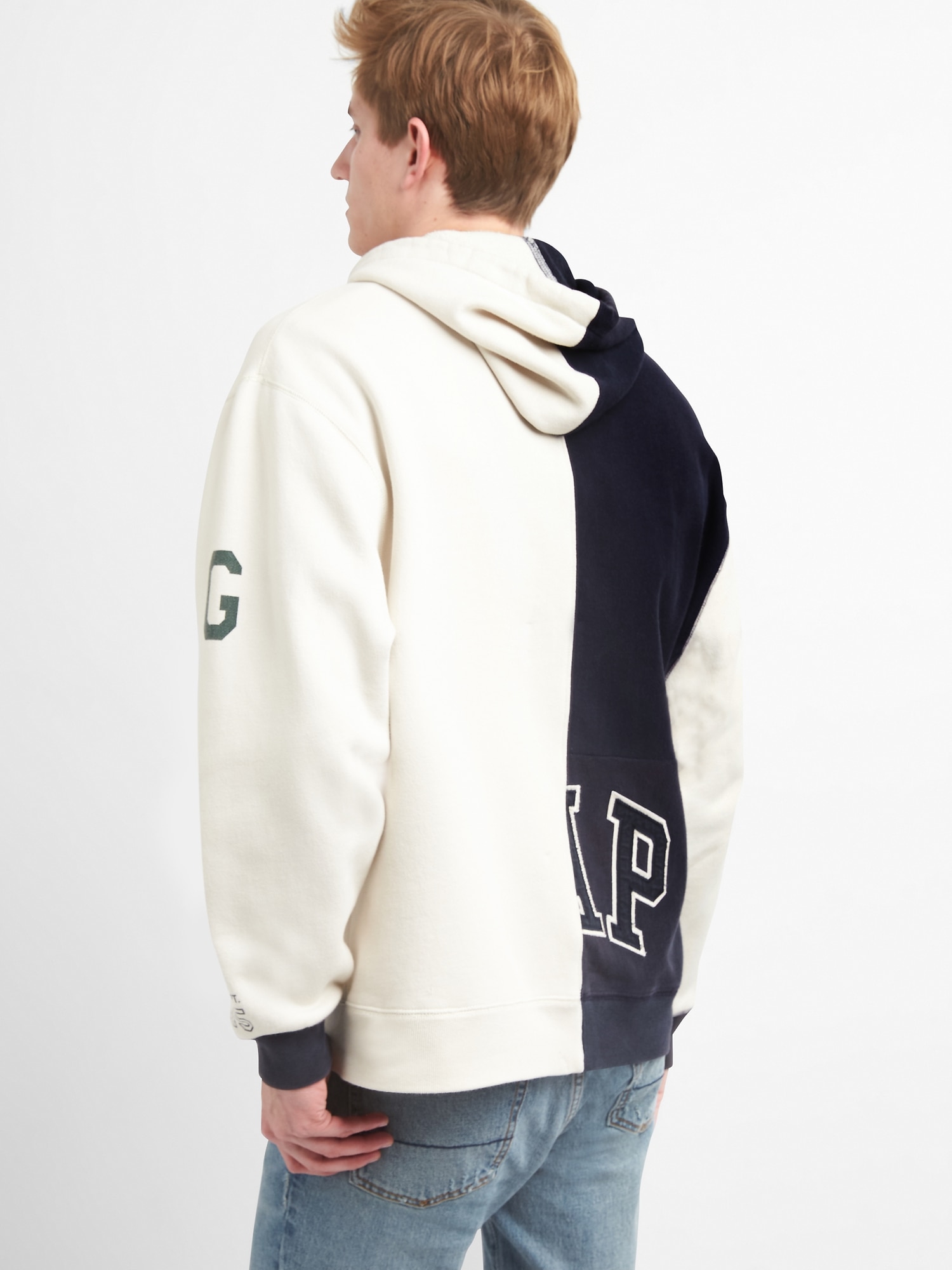 Gap logo hot sale remix hoodie