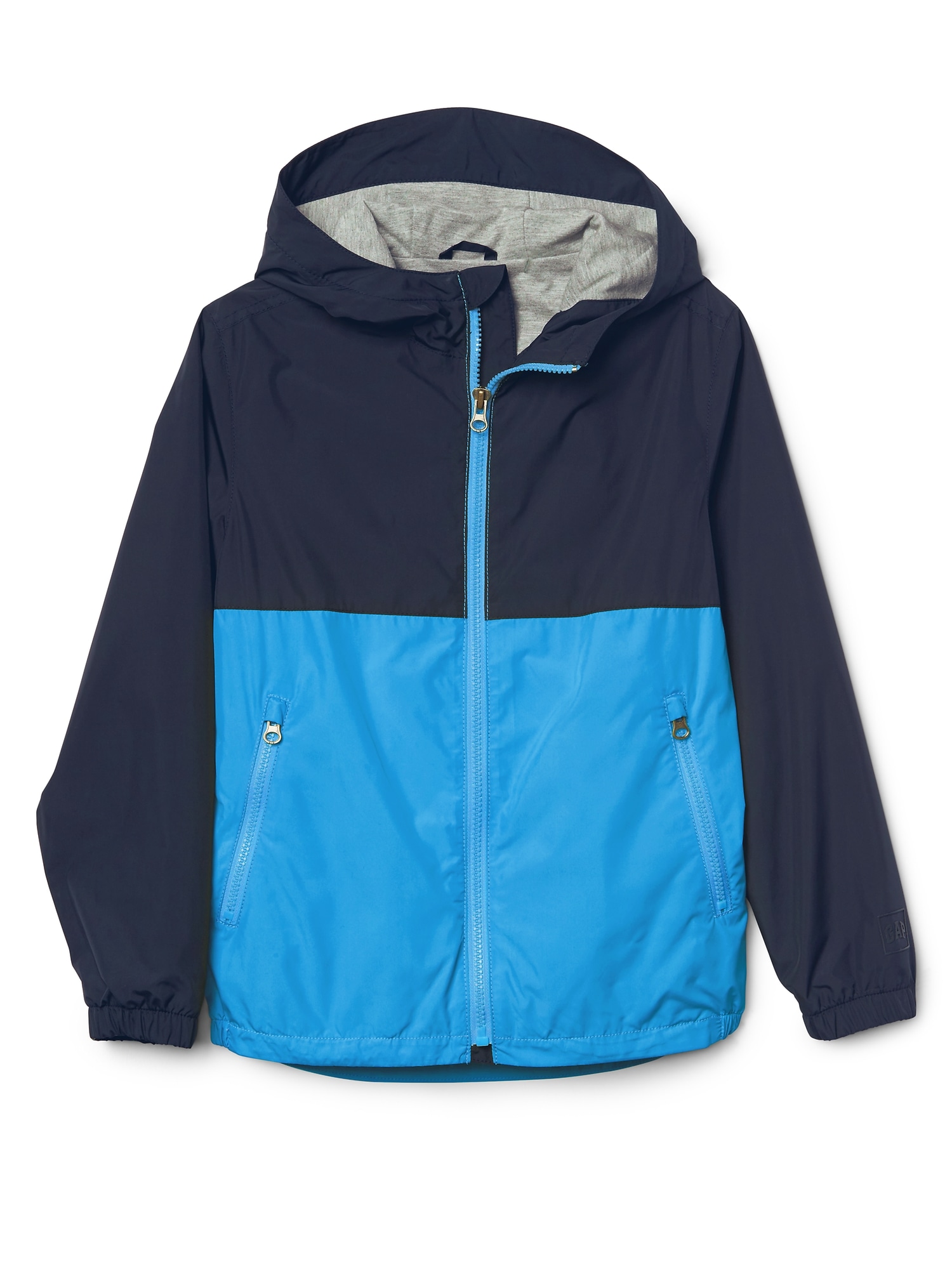 Kids Jersey-Lined Colorblock Windbuster | Gap