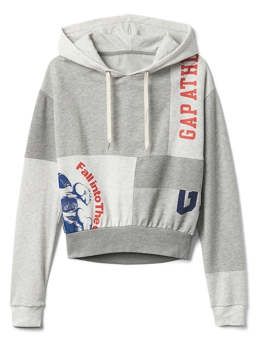 Image number 1 showing, Logo Remix Pullover Hoodie in French Terry