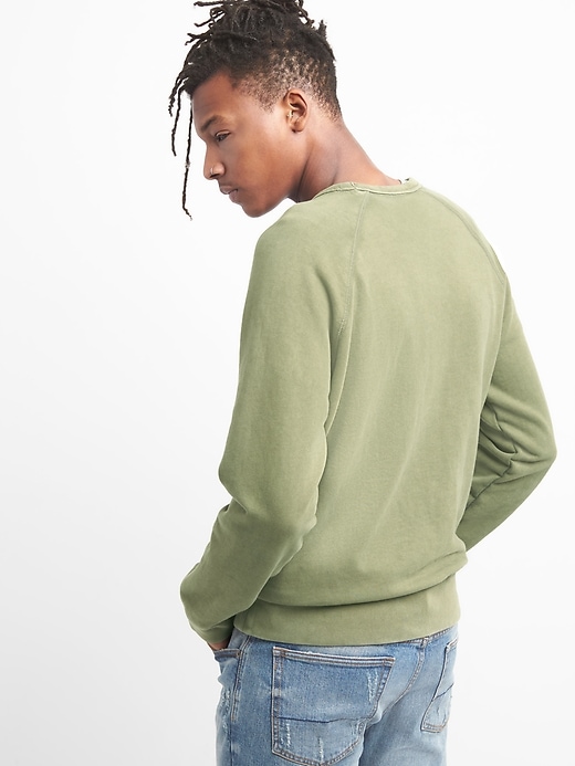 Image number 2 showing, Pullover Crewneck Sweatshirt in French Terry