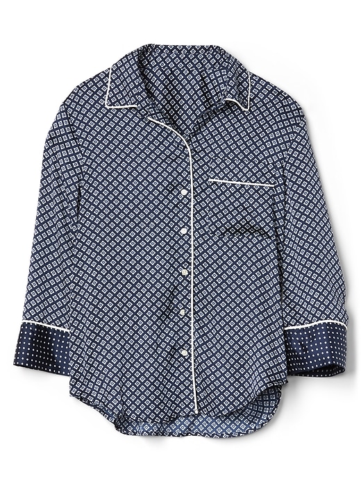 Image number 6 showing, Three-Quarter Sleeve Print Shirt