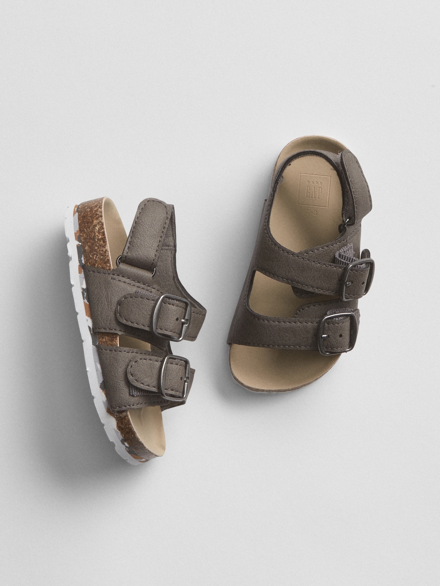 Cork based Sandal Footbed -- with built in support – ZEGZUG