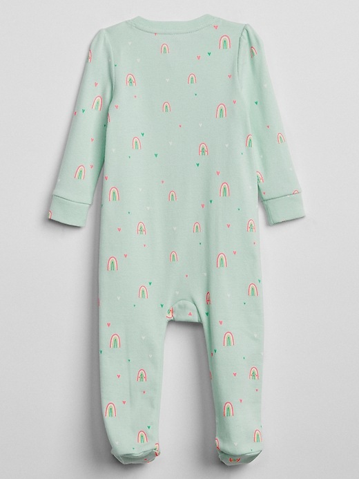 Image number 2 showing, Favorite Print Footed One-Piece