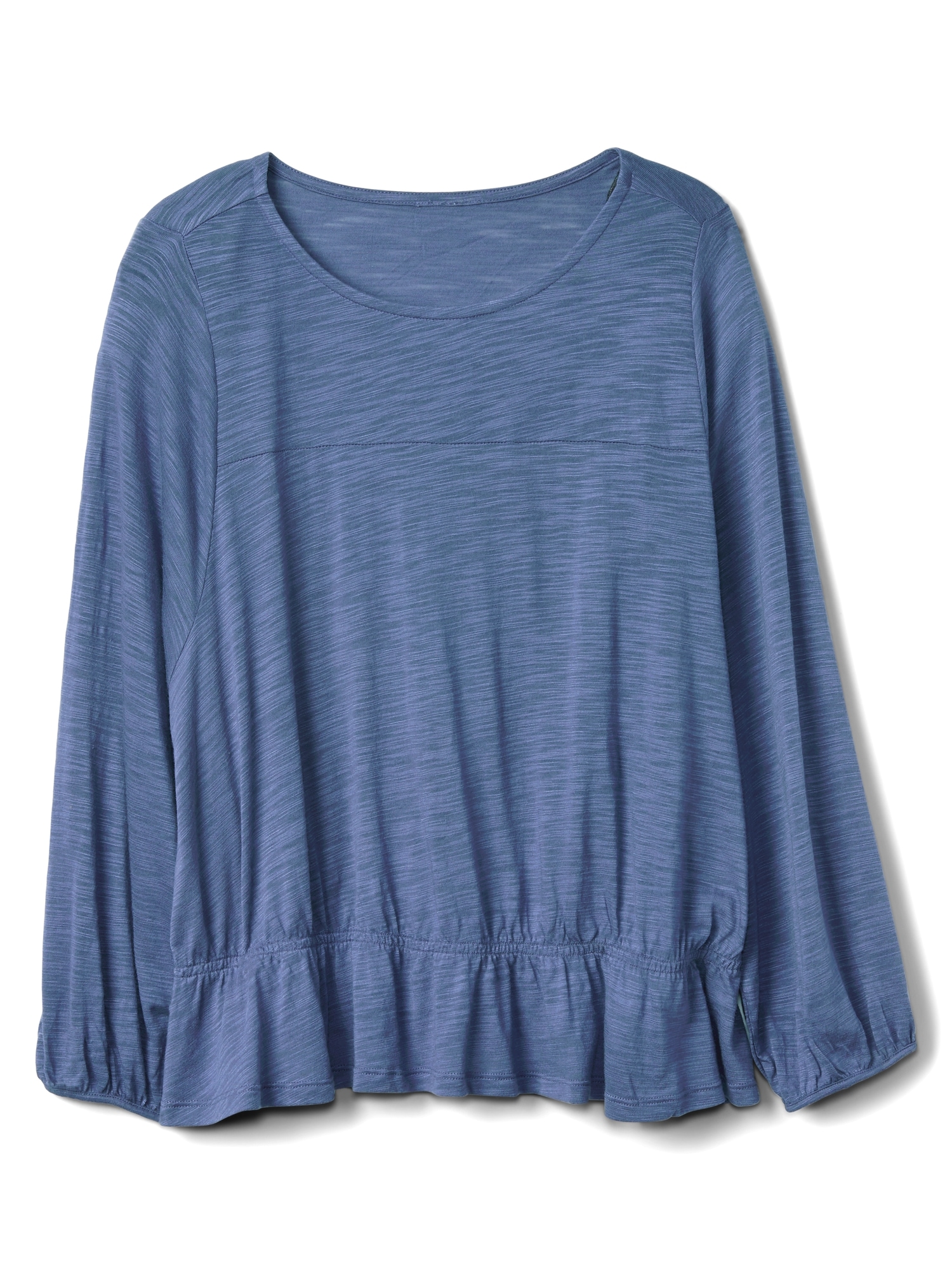 Long Sleeve Top With Smocking 