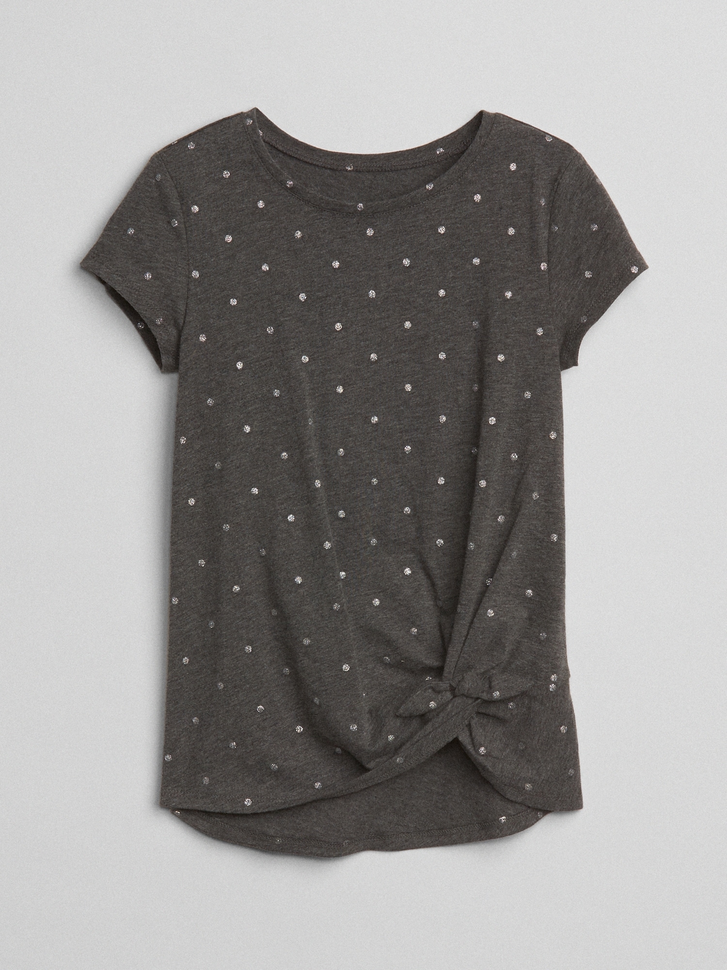 Knot-Hem T-Shirt | Gap