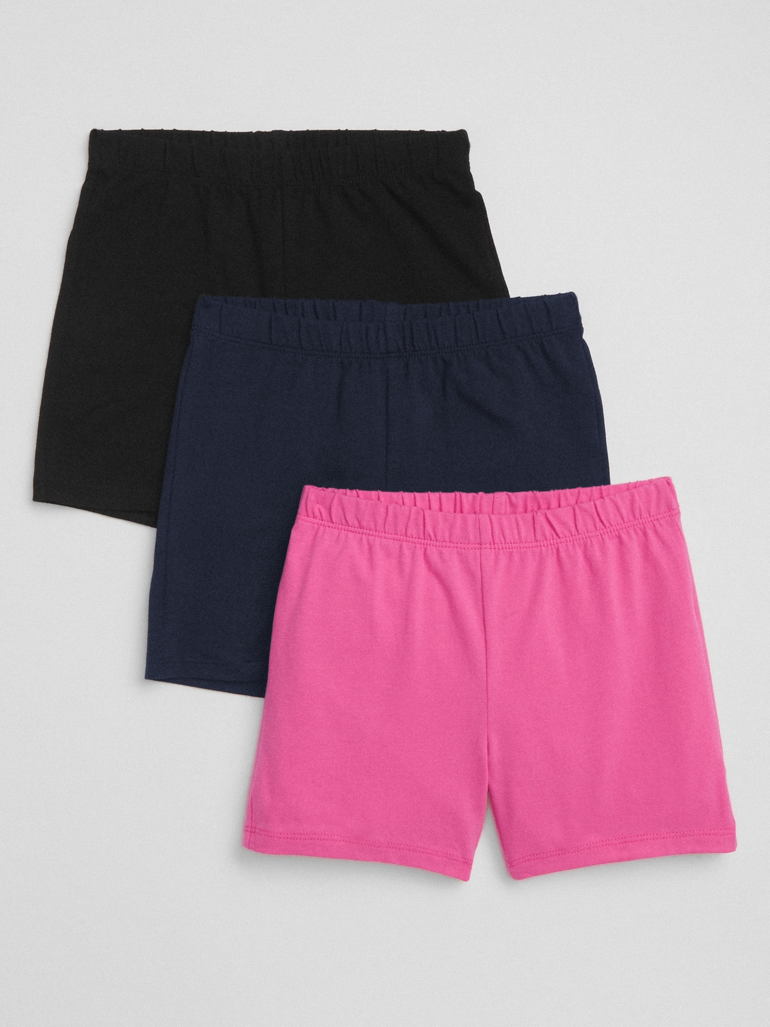 Girls Mix And Match Knit Cartwheel Shorts 6-Pack