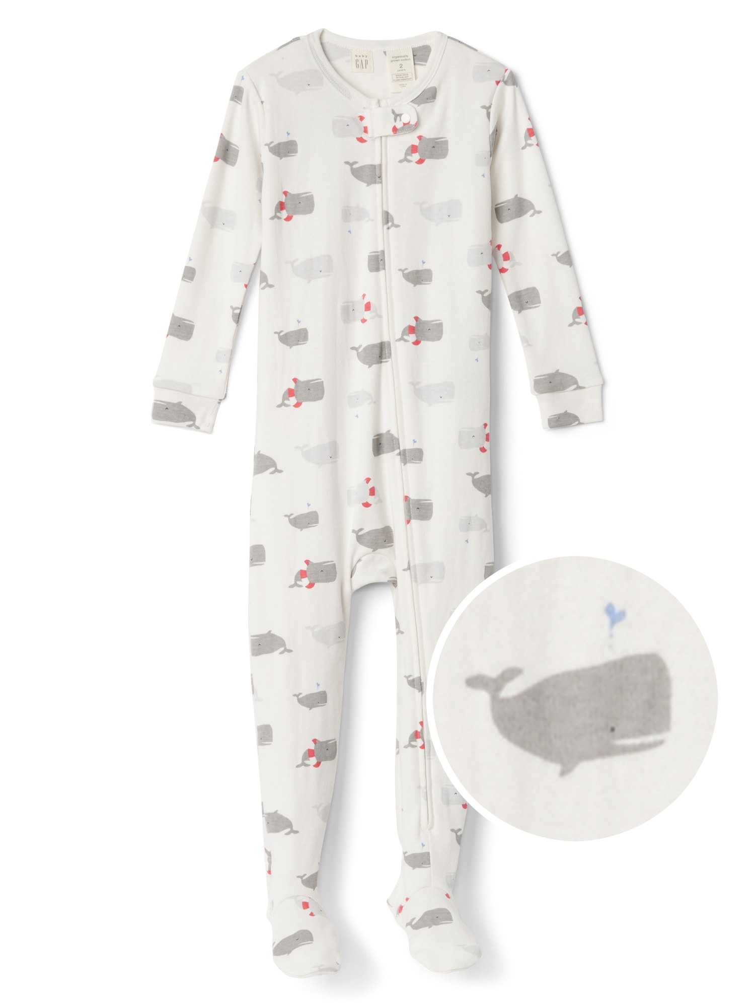 Gap best sale footed pajamas