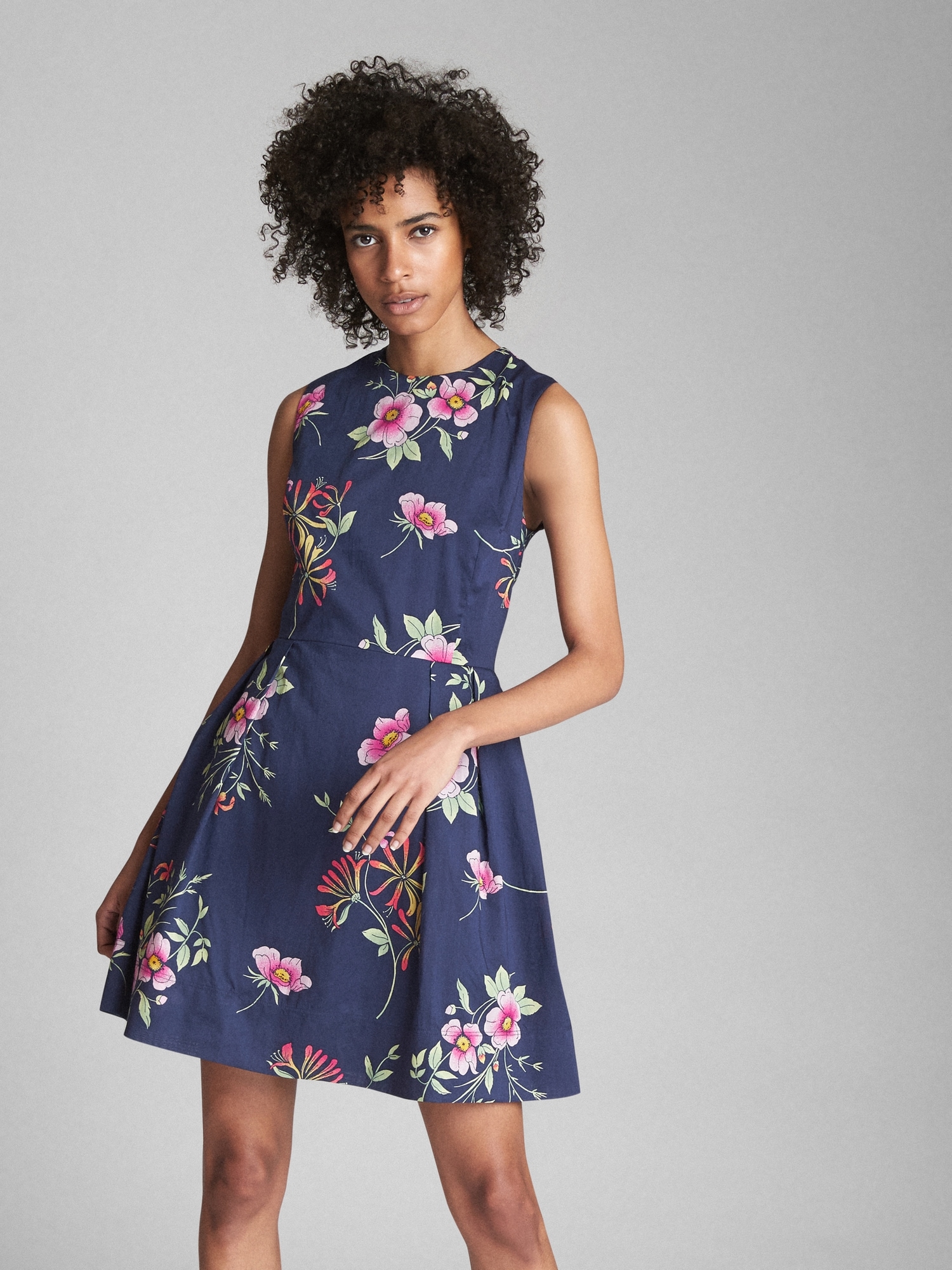 Gap fit and cheap flare dress