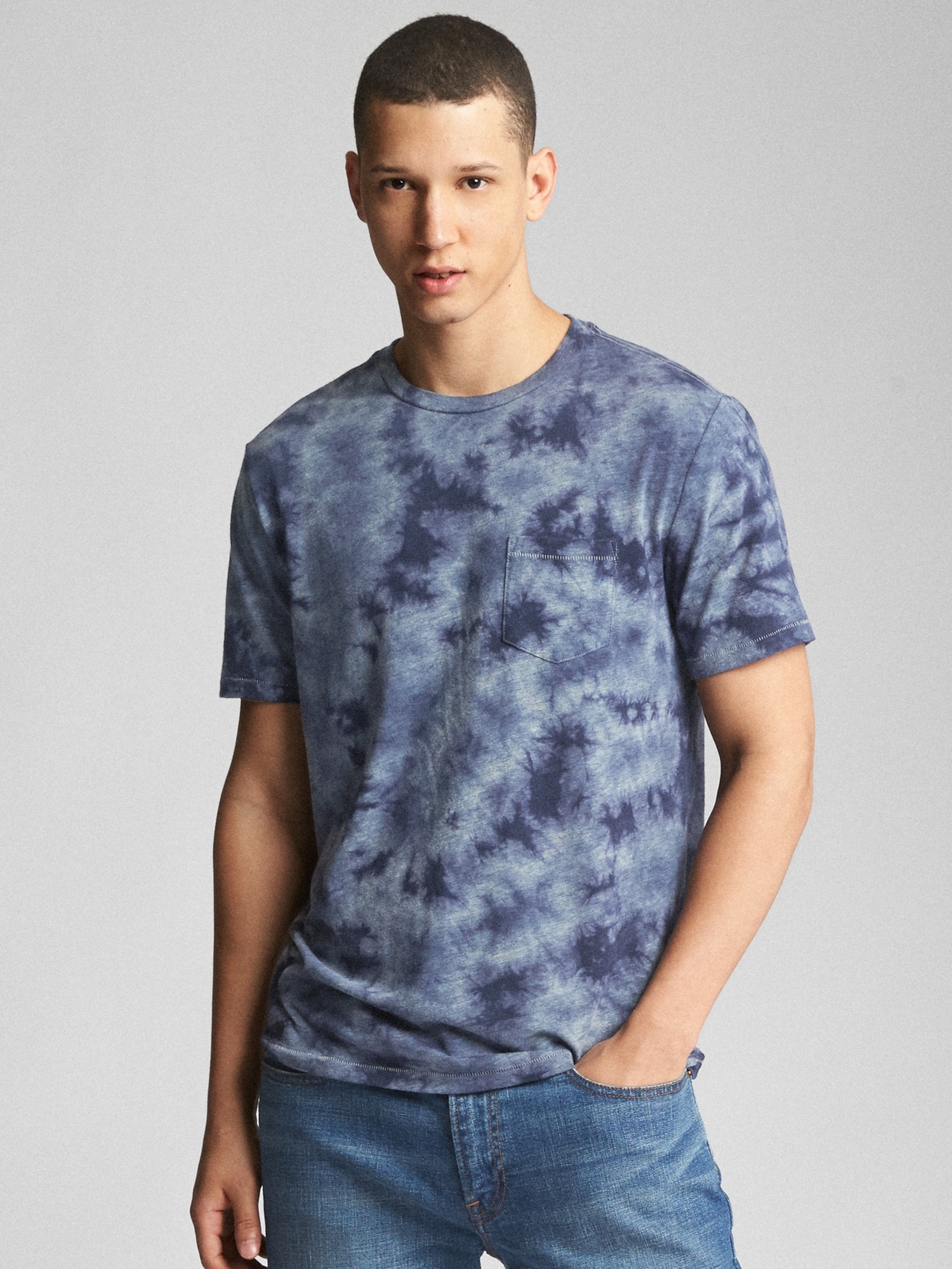 Tie-Dye Pocket T-Shirt | Gap