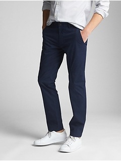 wearlight slim khakis with gapflex