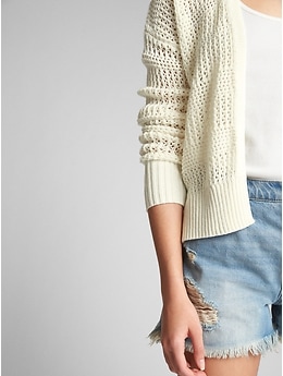 Softspun Open-Front Cardigan