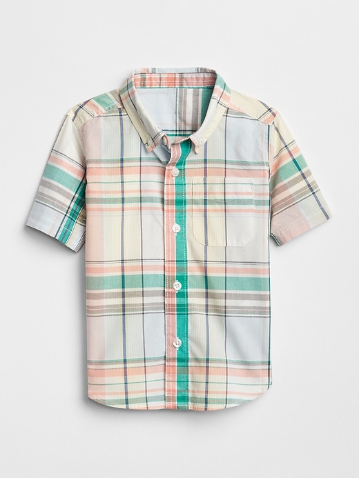 Image number 1 showing, Plaid Short Sleeve Shirt