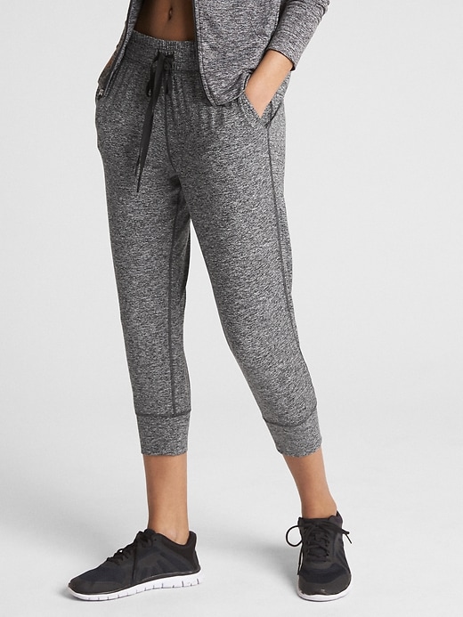 Gapfit brushed jersey crop jogger sale