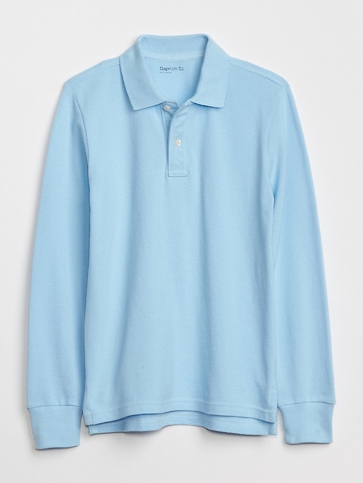 Image number 3 showing, Uniform Long Sleeve Polo Shirt