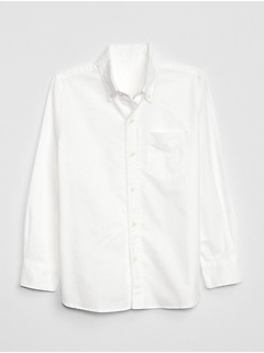 gap white dress shirt