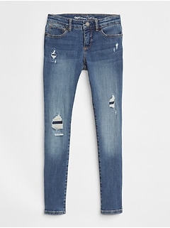gap lined jeans