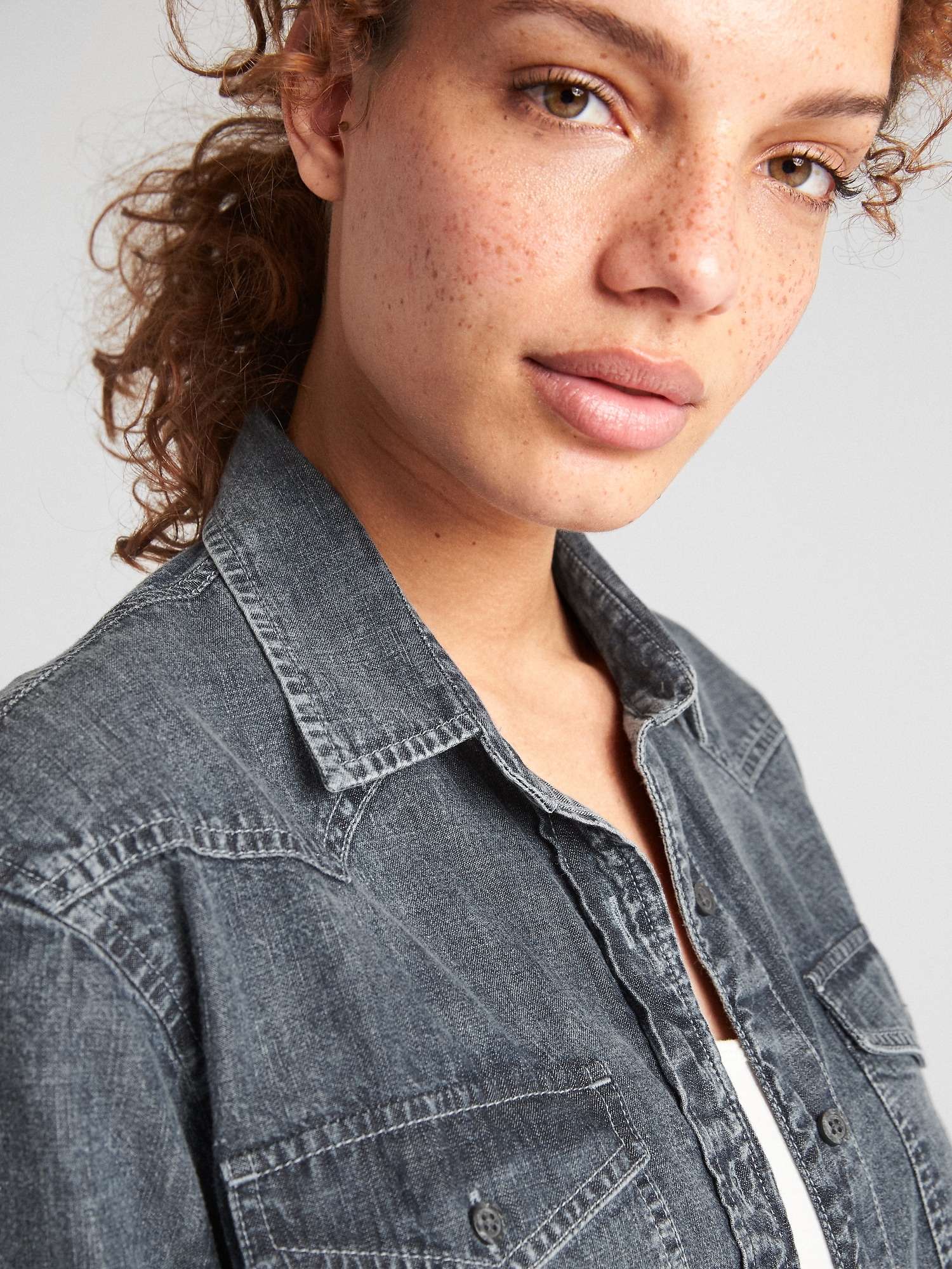 Denim Western Shirt | Gap