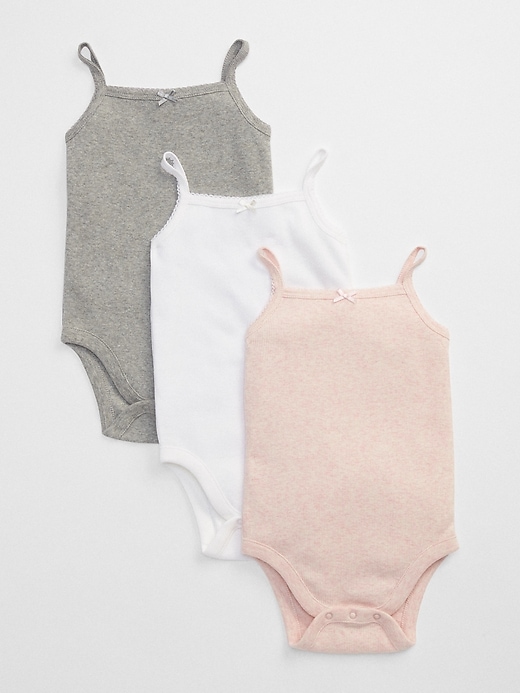 Baby First Favorite Picot Trim Bodysuit (3-Pack) | Gap