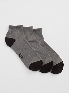 men's quarter crew socks