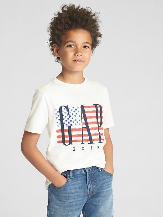 Image number 3 showing, Flag Logo T-Shirt