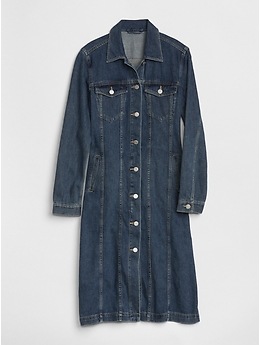 gap denim duster jacket