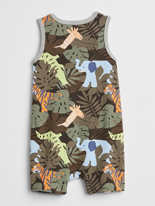 Image number 2 showing, Jungle Logo Shorty One-Piece