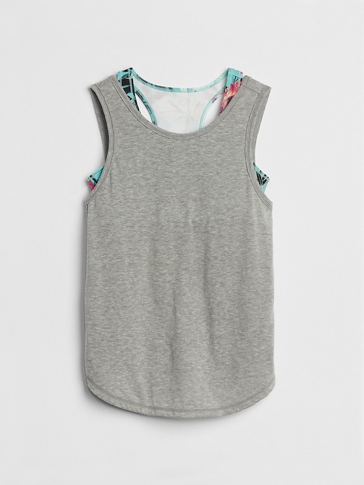 GapFit Kids 2-in-1 Tank Top | Gap