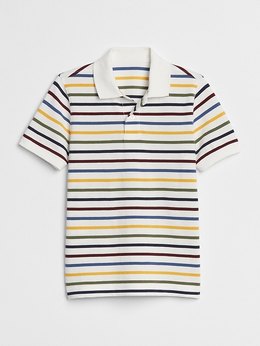 Stripe Polo Shirt | Gap